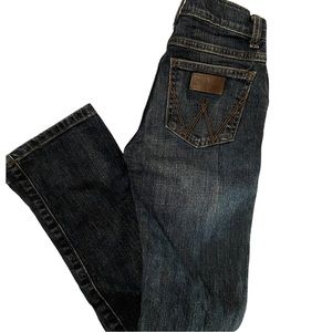 Kids 10 slim Wrangler retro jeans
